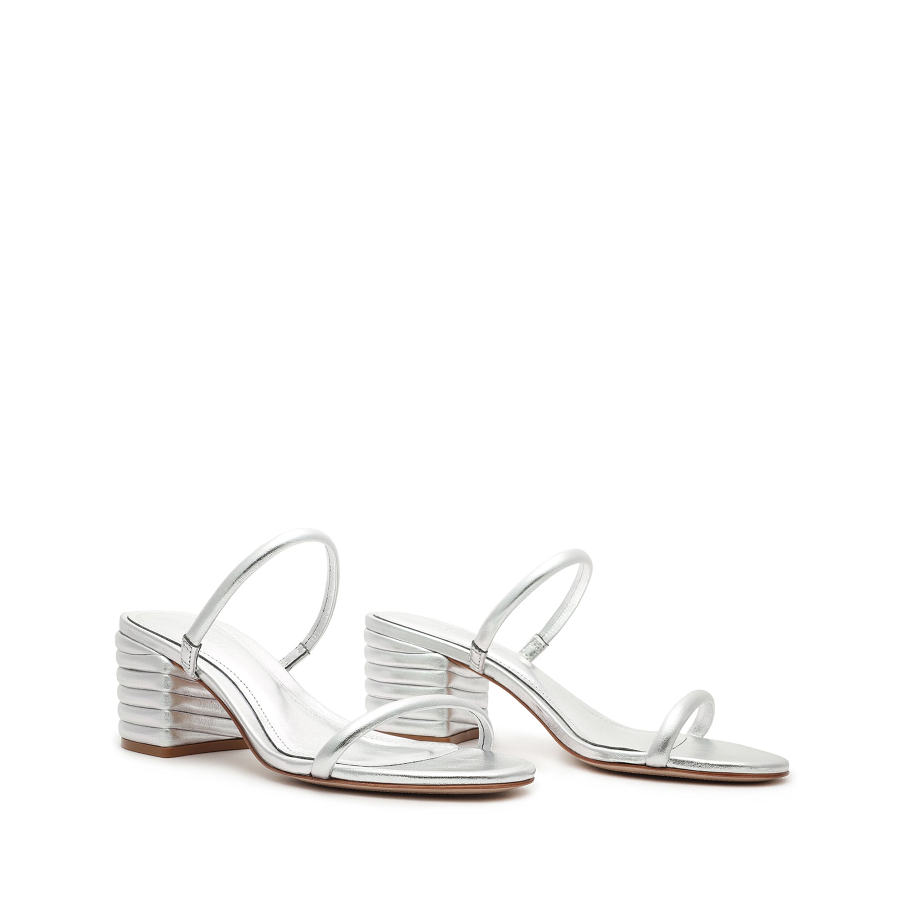 Kyra Metallic Leather Mule Mules Sale    - Schutz Shoes