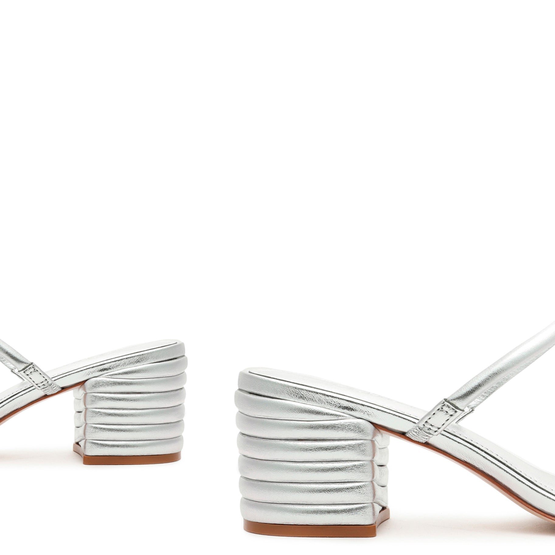 Kyra Metallic Leather Mule Mules Sale    - Schutz Shoes