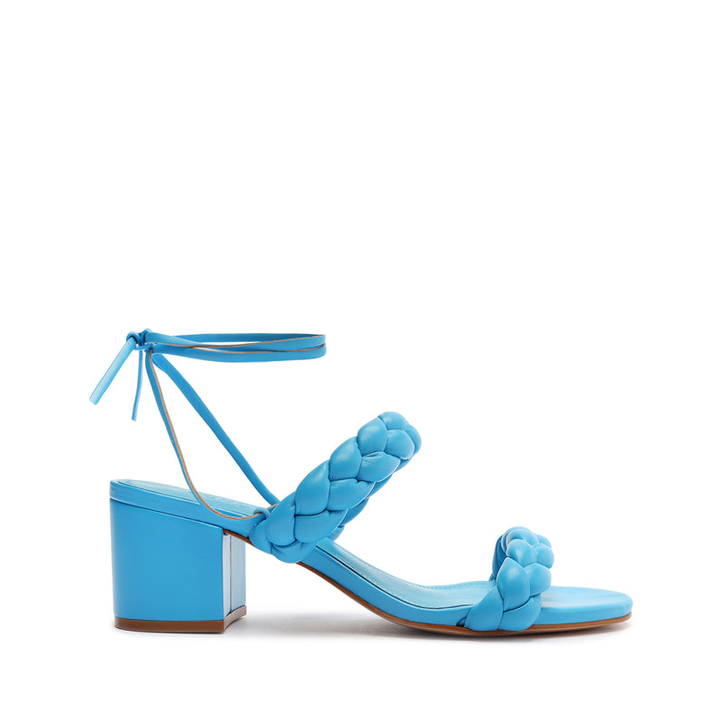 Zarda Sandal Sandals Sale 5 True Blue Faux Leather - Schutz Shoes