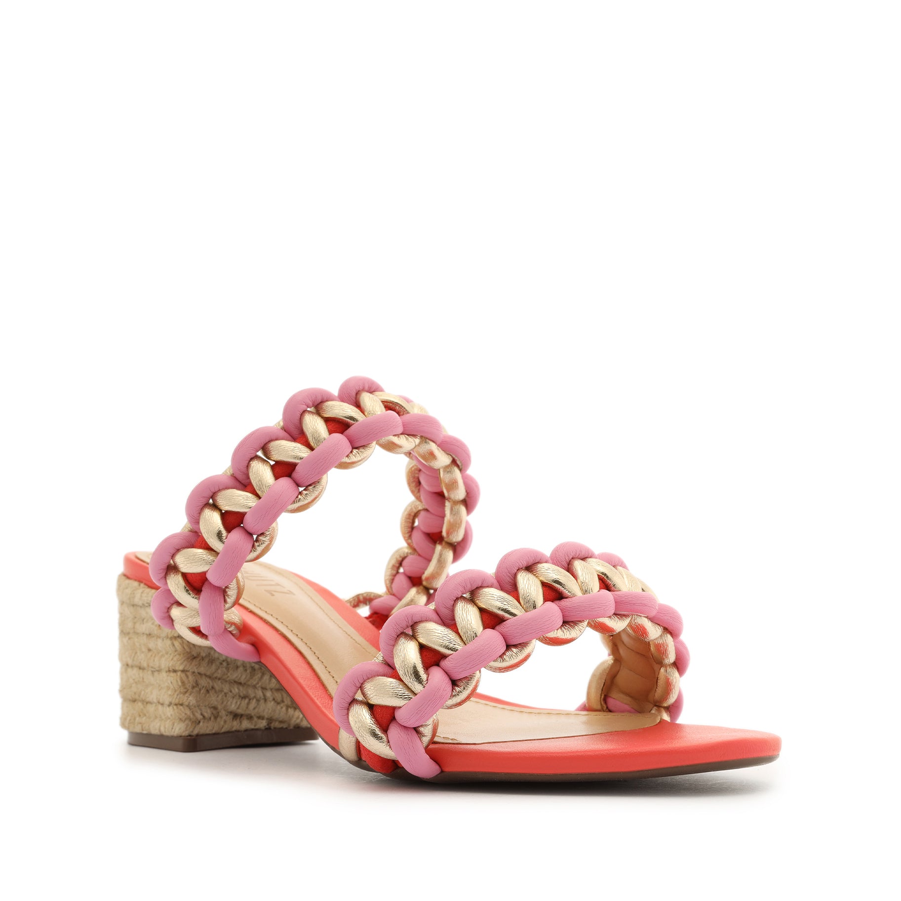 Juliet Mid Suede & Leather Sandal Sandals OLD    - Schutz Shoes