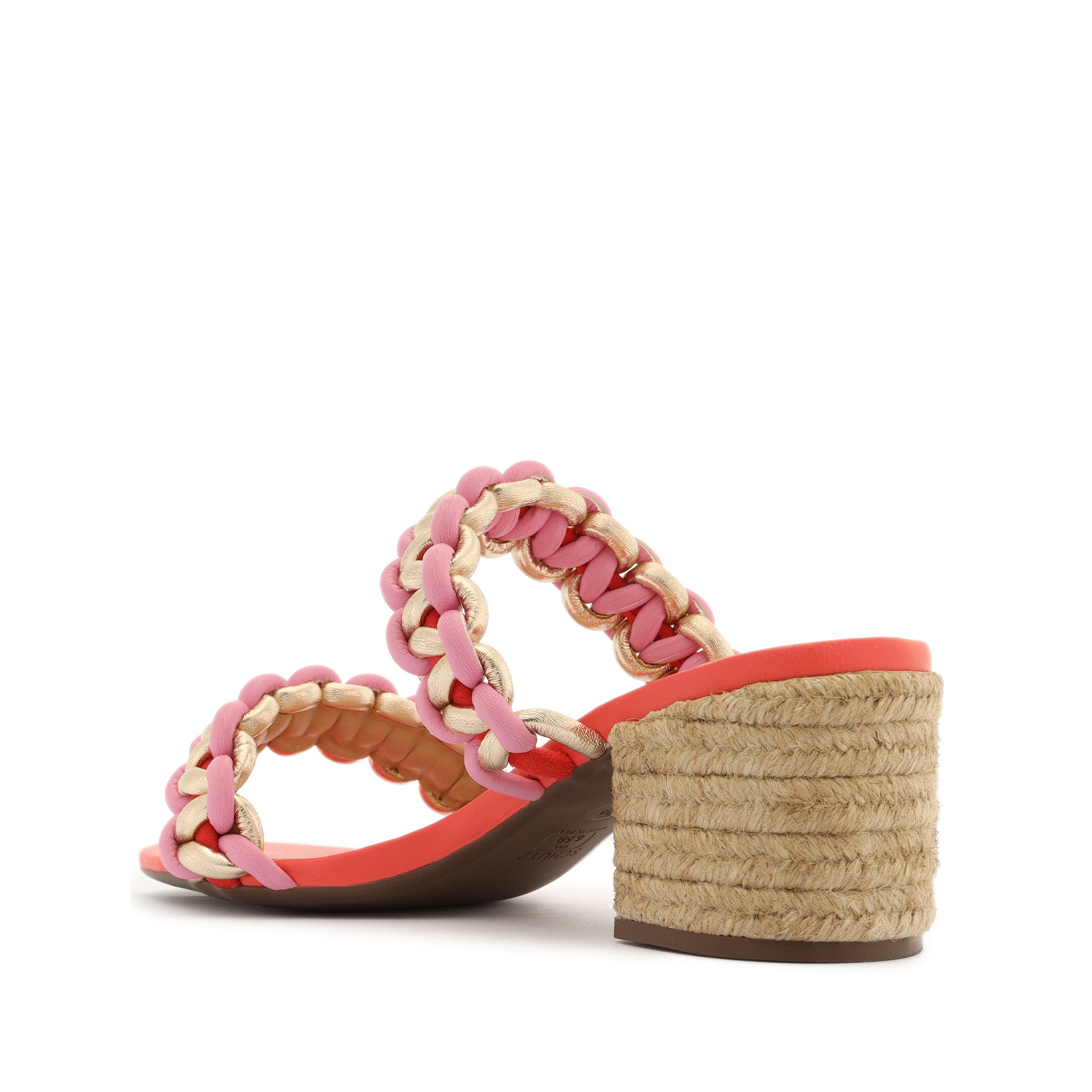 Juliet Mid Suede & Leather Sandal Sandals OLD    - Schutz Shoes