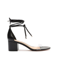 Go to related product Jessie Mid Block Nappa Leather & Vinyl Sandal