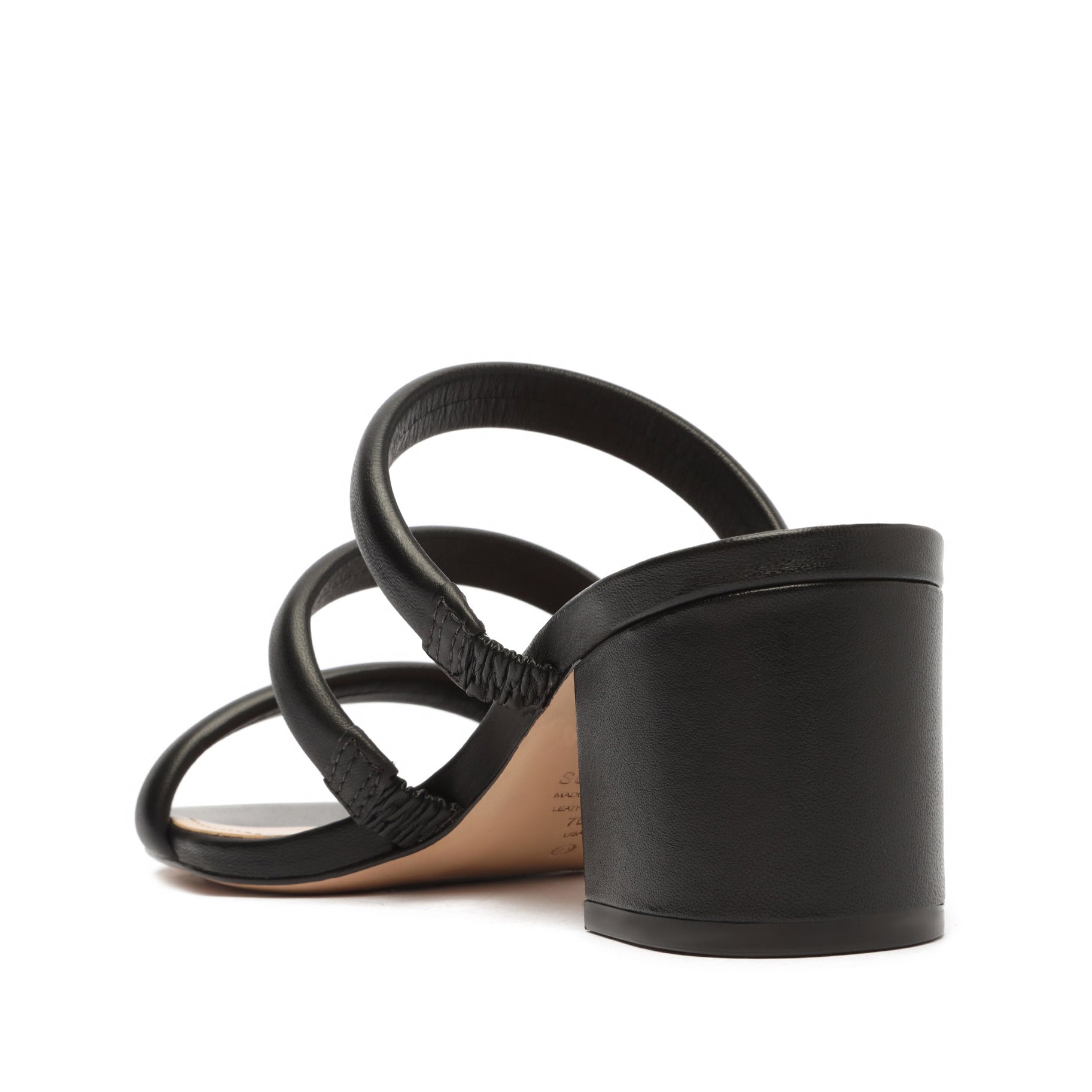 Olly Mid Block Nappa Leather Sandal Sandals OLD    - Schutz Shoes