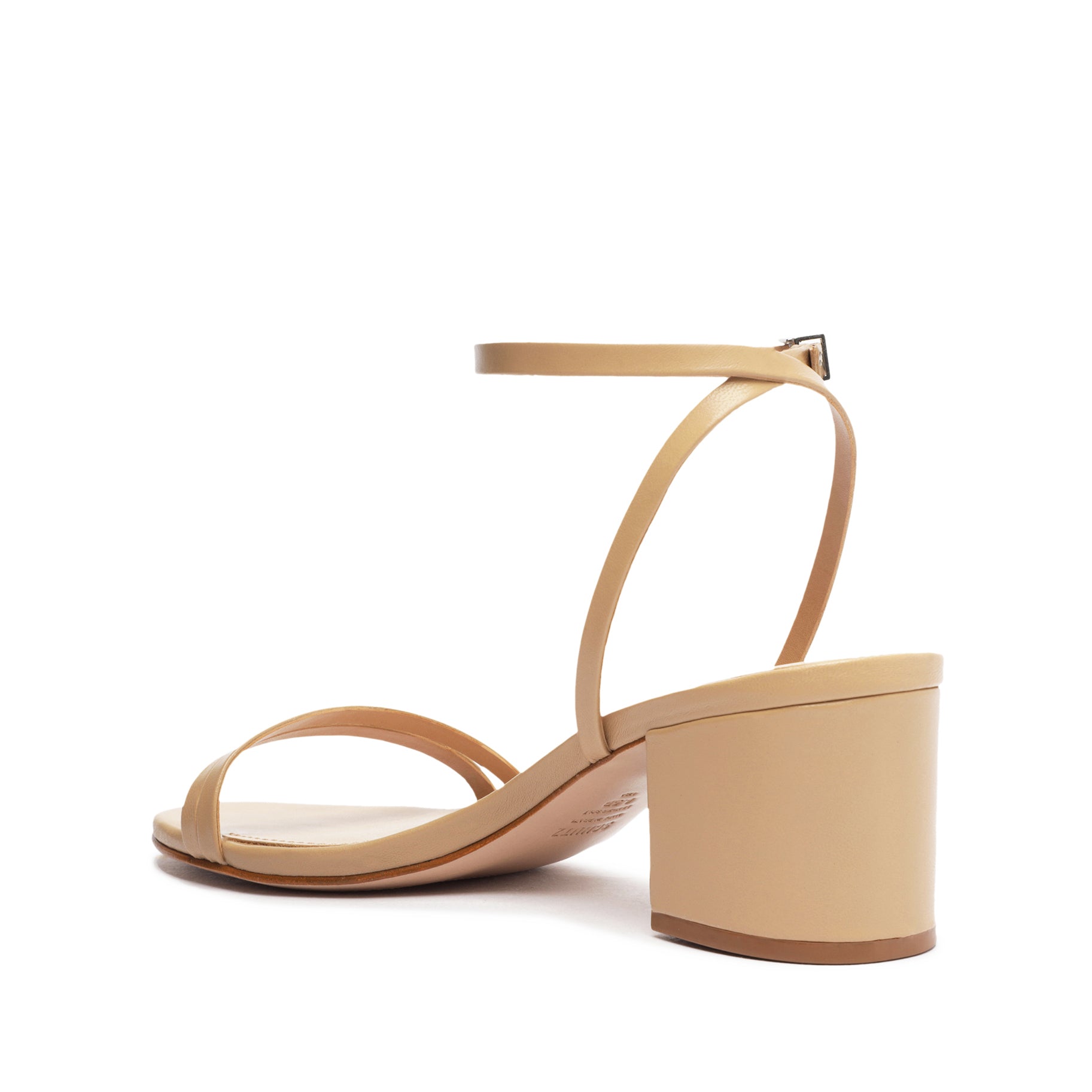 Altina Mid Block Nappa Leather Sandal Sandals Open Stock    - Schutz Shoes