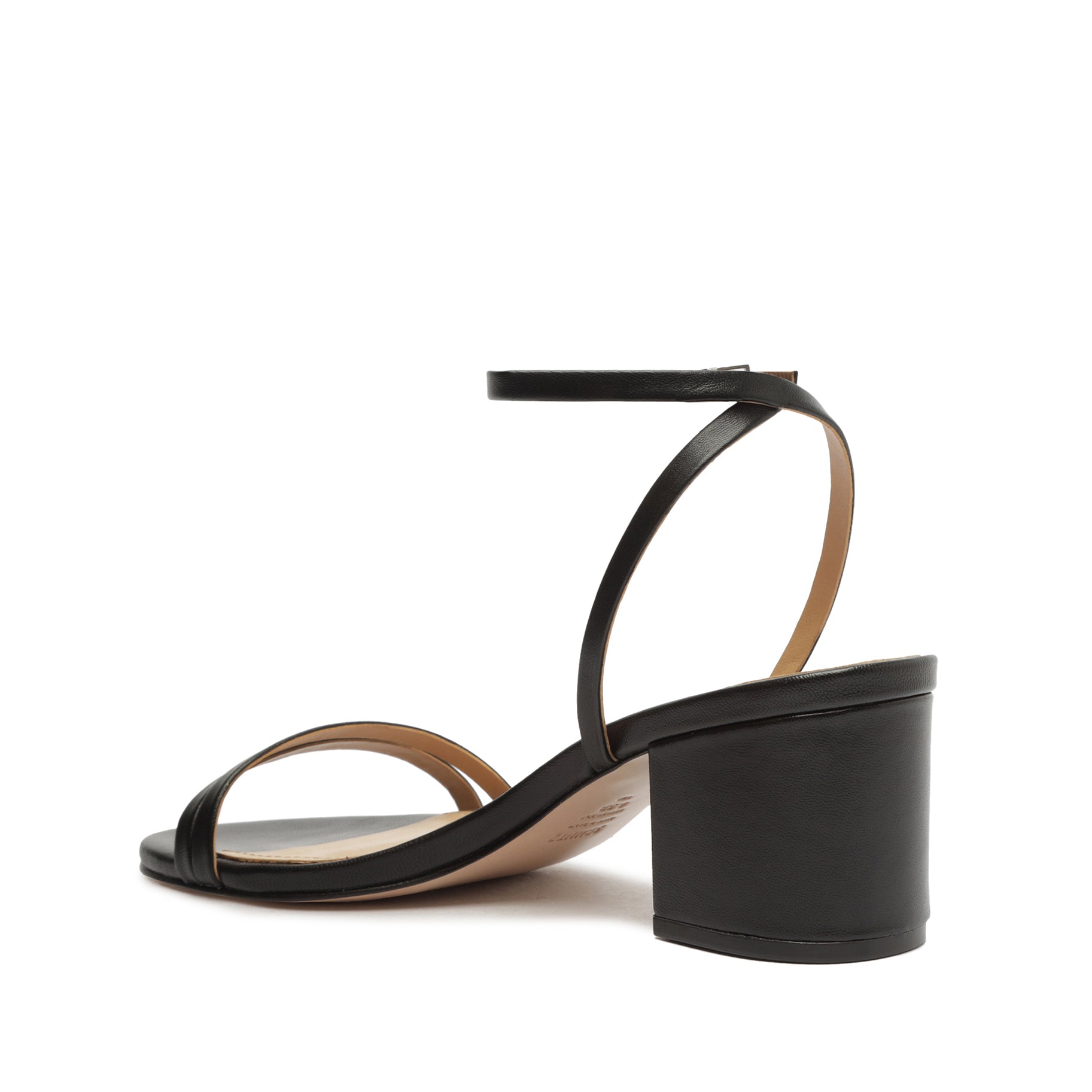 Altina Mid Block Nappa Leather Sandal Sandals Open Stock    - Schutz Shoes