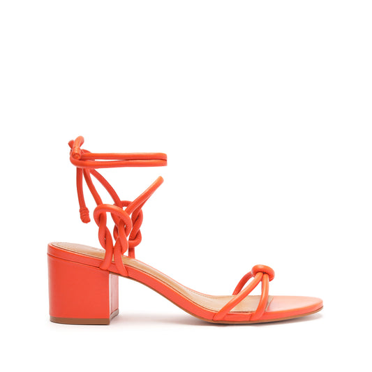 Nicky Mid Nappa Sandal Sandals OLD 5 Flame Orange Nappa - Schutz Shoes