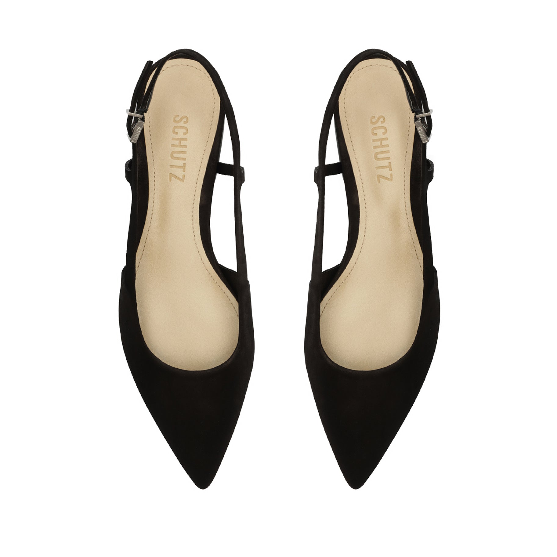 Boris Nubuck Flat Flats Resort 23    - Schutz Shoes