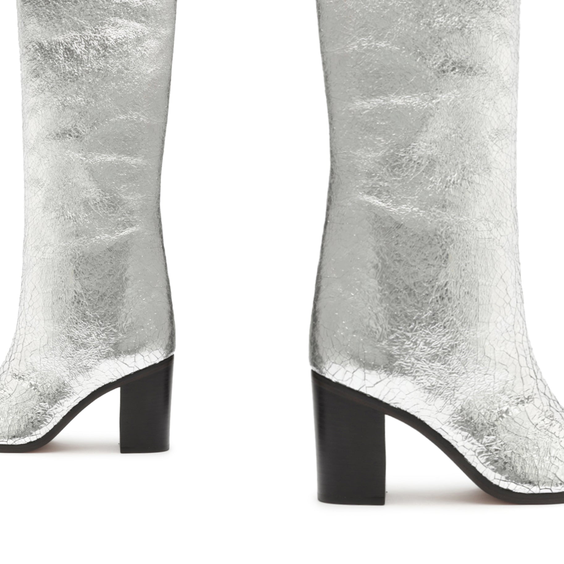 Maryana Block Crackled Leather Boot Boots FALL 23    - Schutz Shoes