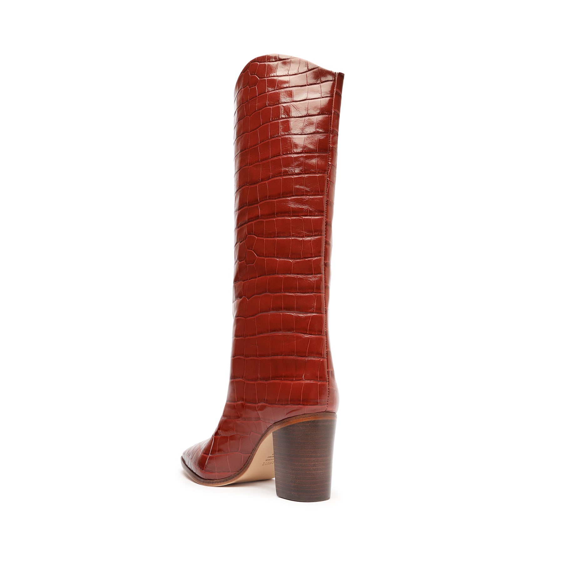 Maryana Block Leather Boot Boots Open Stock    - Schutz Shoes