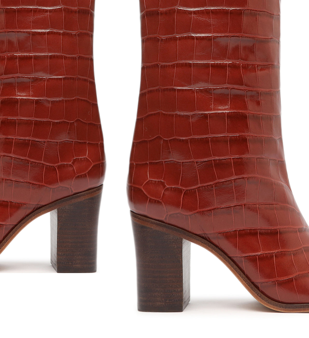 Maryana Block Leather Boot Boots Open Stock    - Schutz Shoes