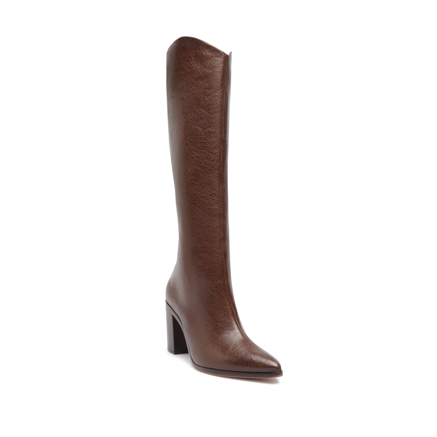 Maryana Block Leather Boot Boots FALL 23    - Schutz Shoes