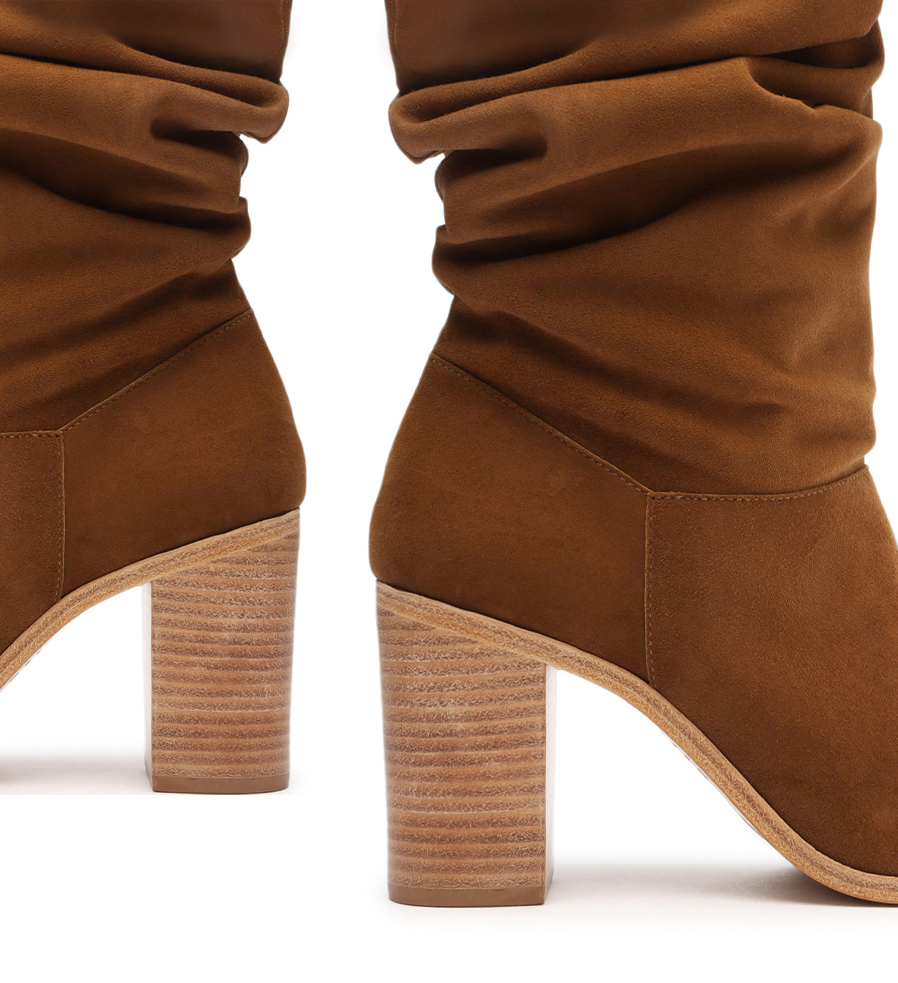 Ashlee Block Suede Bootie Booties OLD    - Schutz Shoes