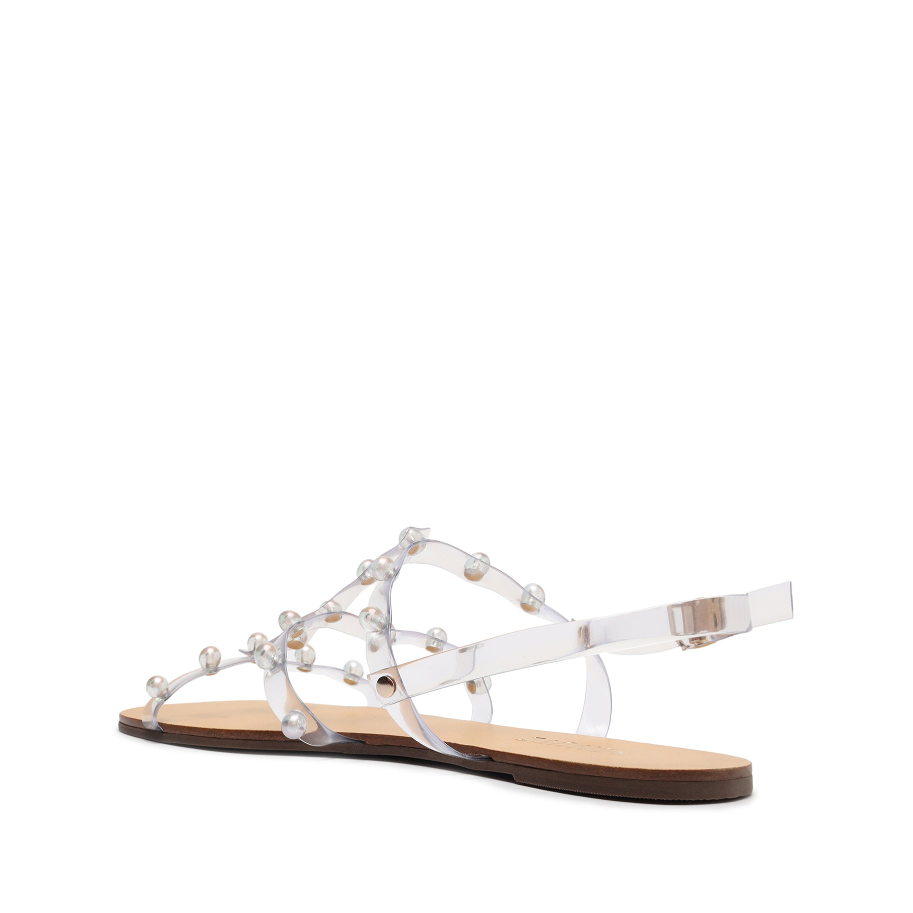 Yarin Vinyl Sandal Flats Sale    - Schutz Shoes