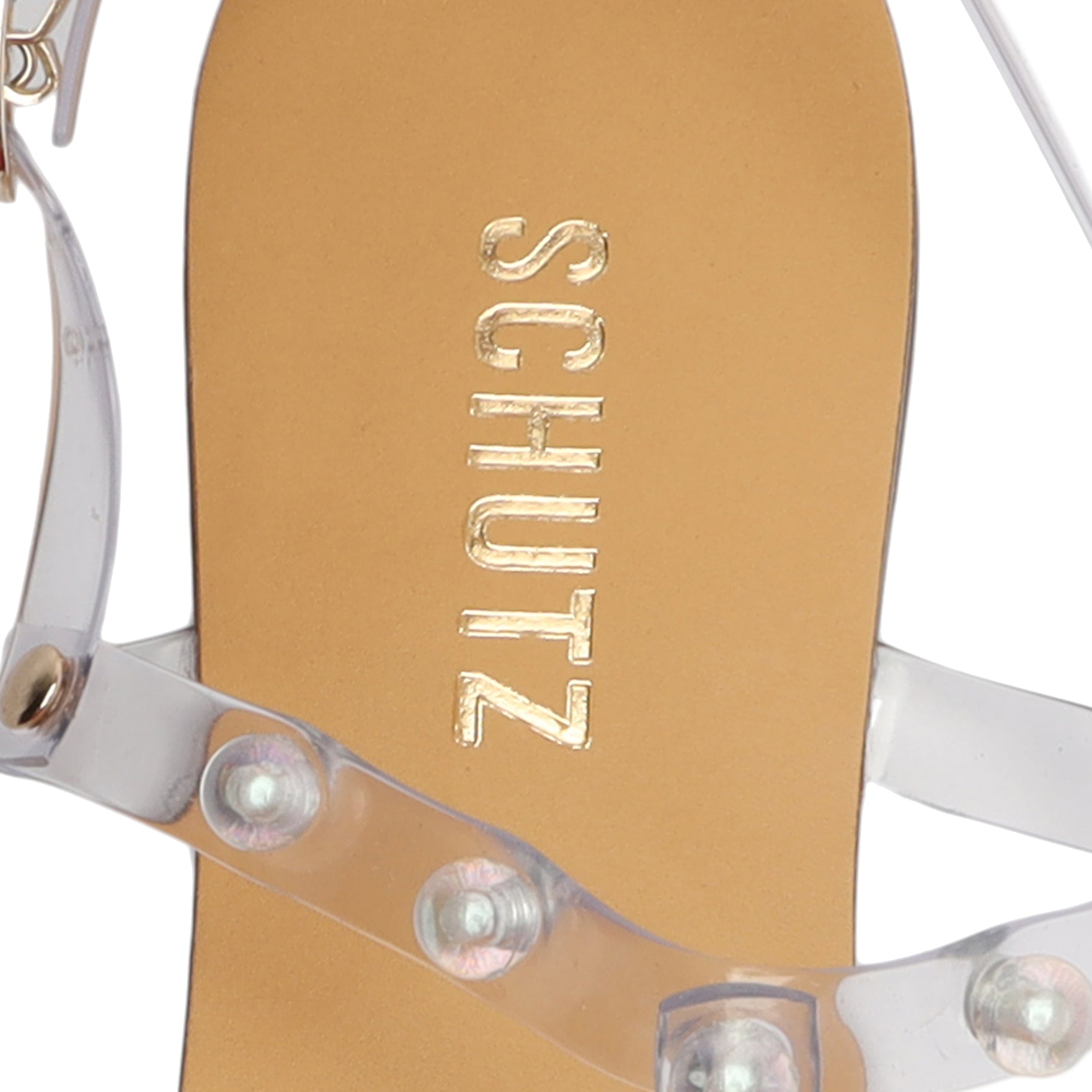 Yarin Vinyl Sandal Flats Sale    - Schutz Shoes