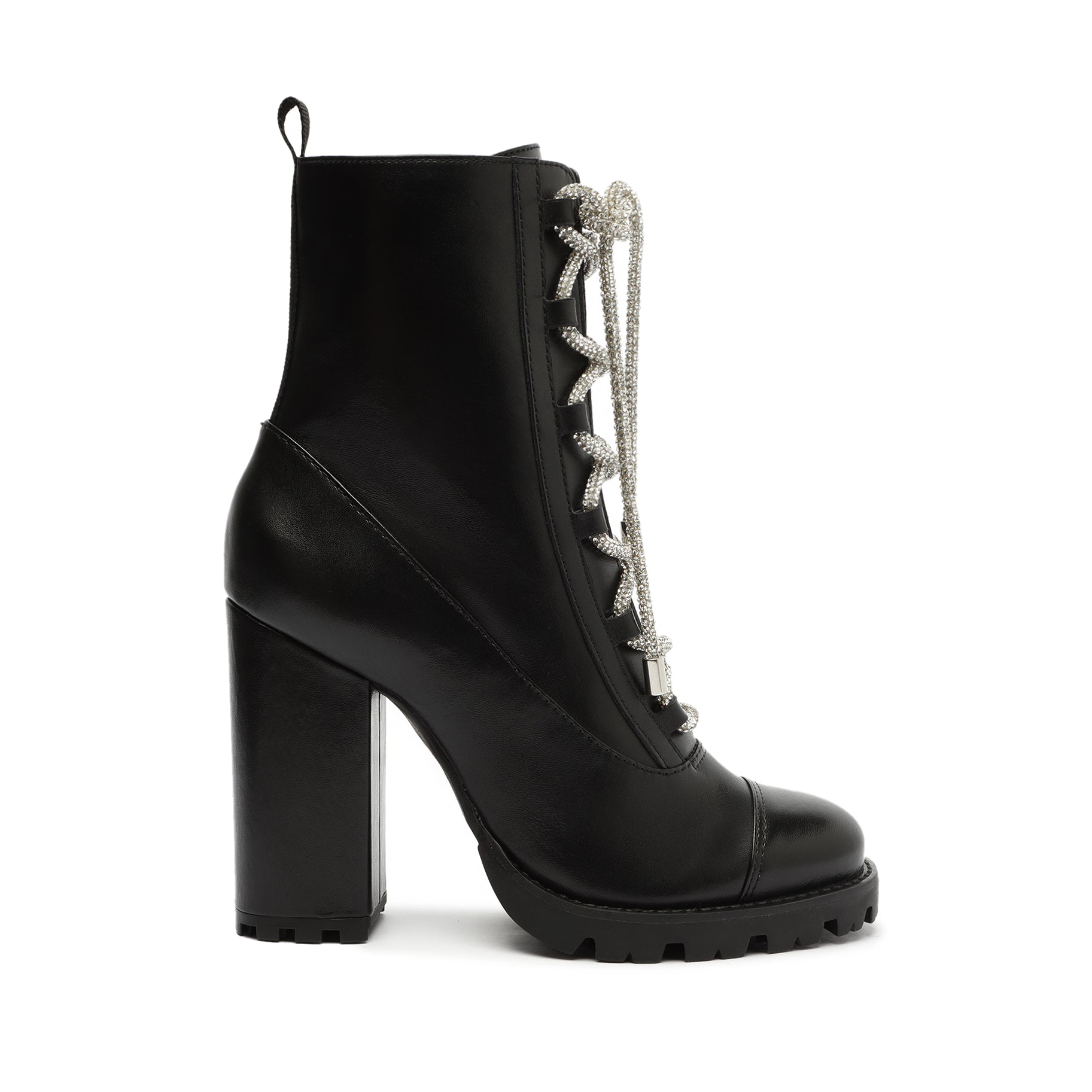 Kaile High Glam Atanado Prime Leather Bootie Booties FALL 23 5 Black Atanado Prime Leather - Schutz Shoes