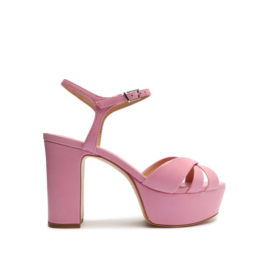 Keefa Leather Sandal Sandals Summer 22 5 Club Rose Leather - Schutz Shoes