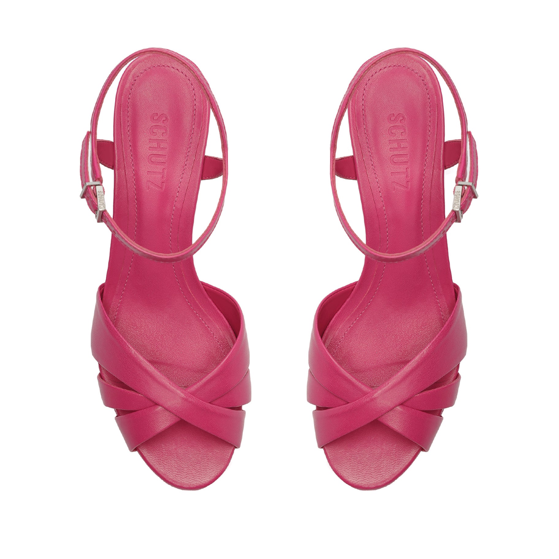 Keefa Nappa Leather Sandal Sandals Spring 23    - Schutz Shoes