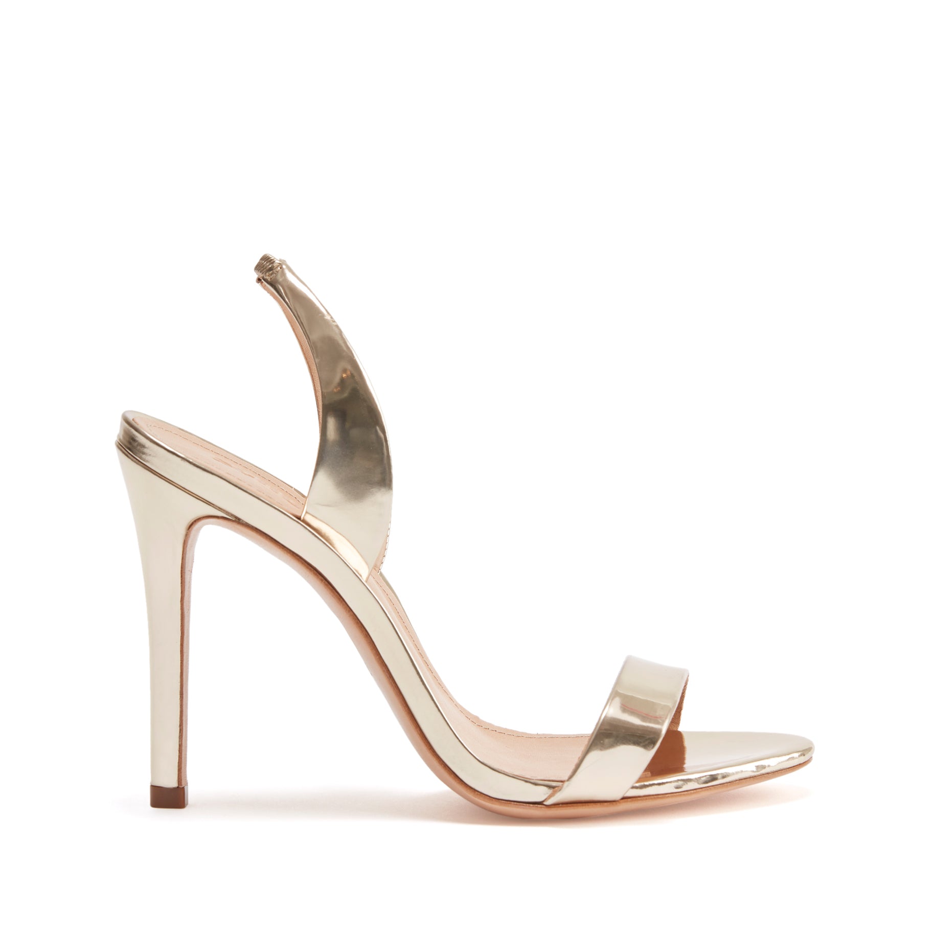 Luriane Sandal Sandals CO 5 Platina Gold Specchio Leather - Schutz Shoes