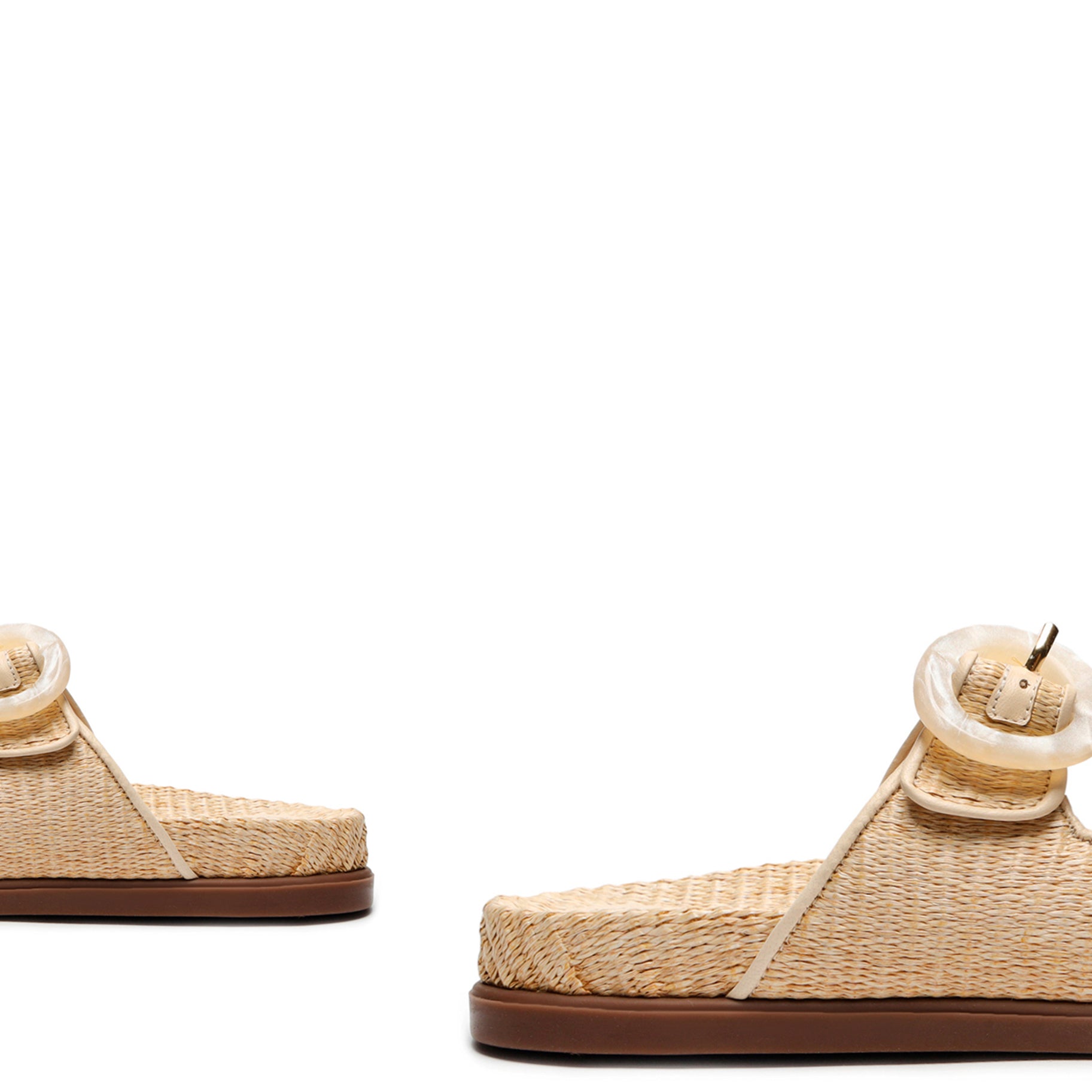 Coraline Jute Sandal Flats Sale    - Schutz Shoes