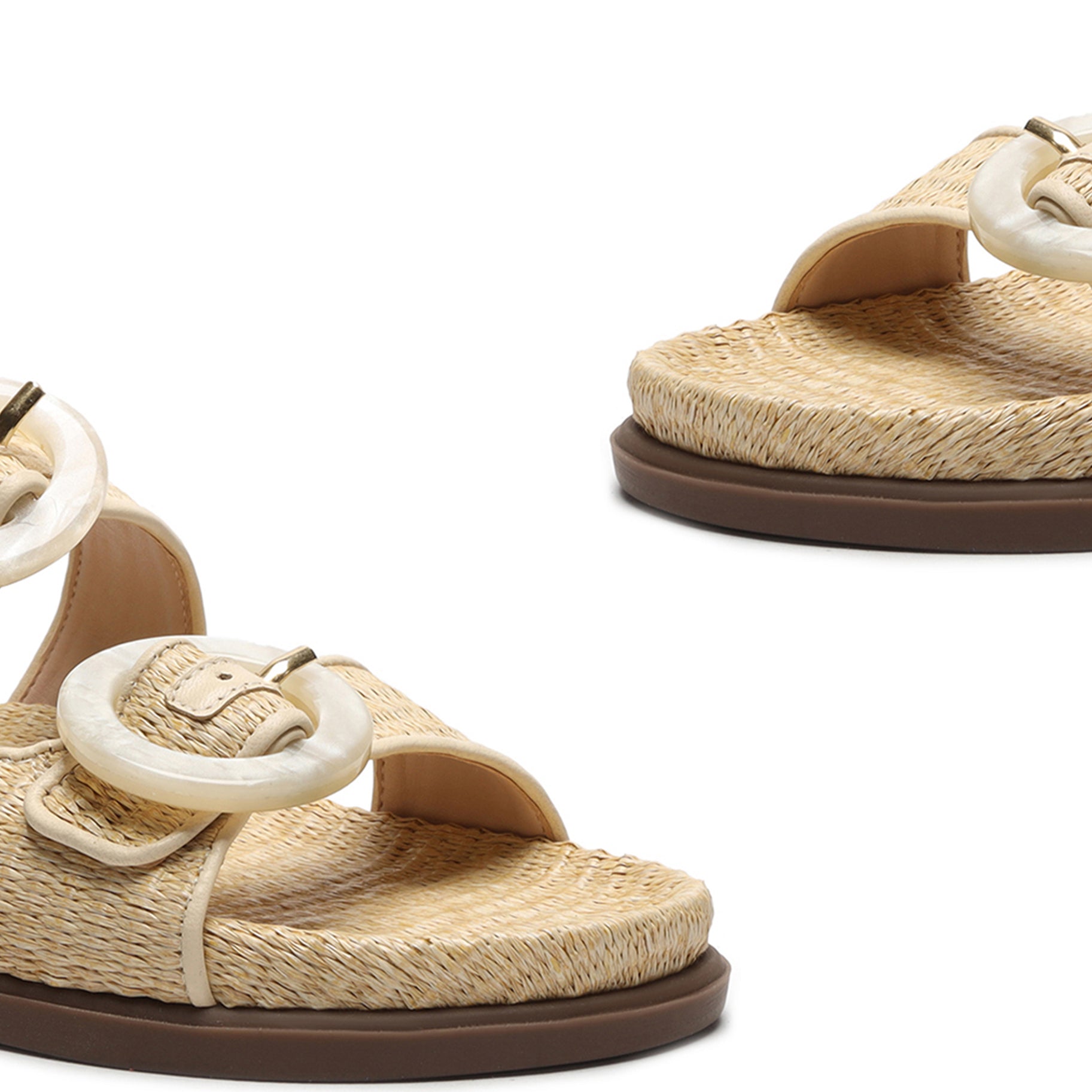 Coraline Jute Sandal Flats Sale    - Schutz Shoes