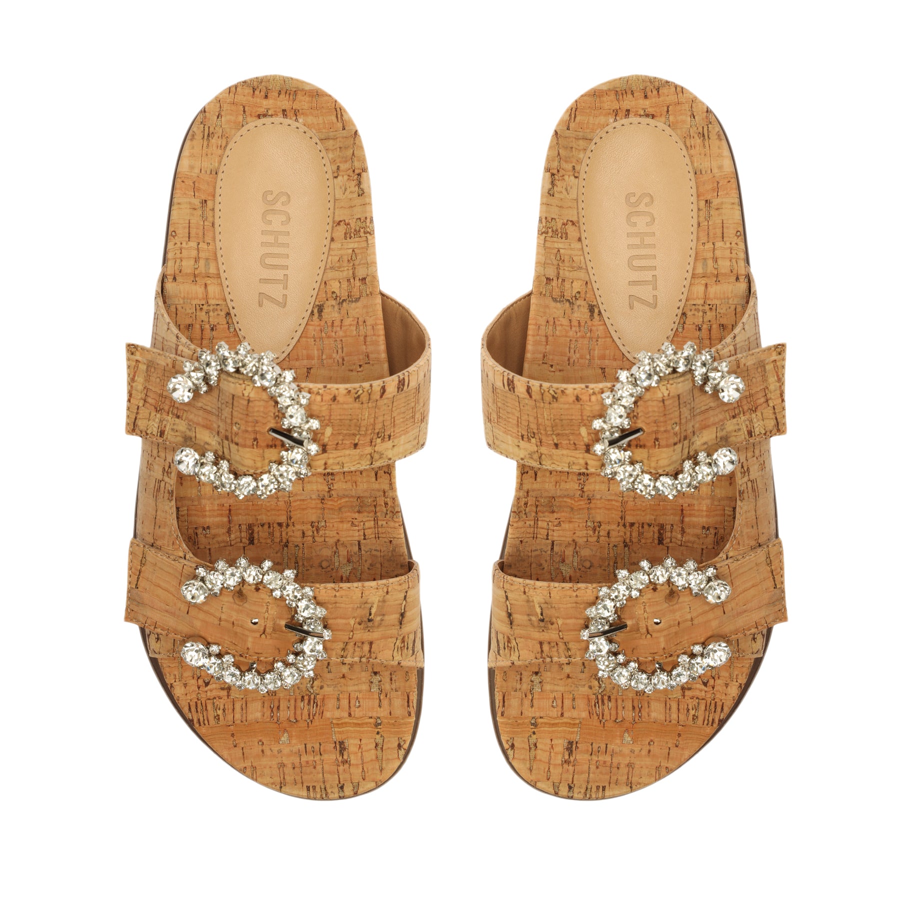 Cybelle Cork Sandal Flats OLD    - Schutz Shoes