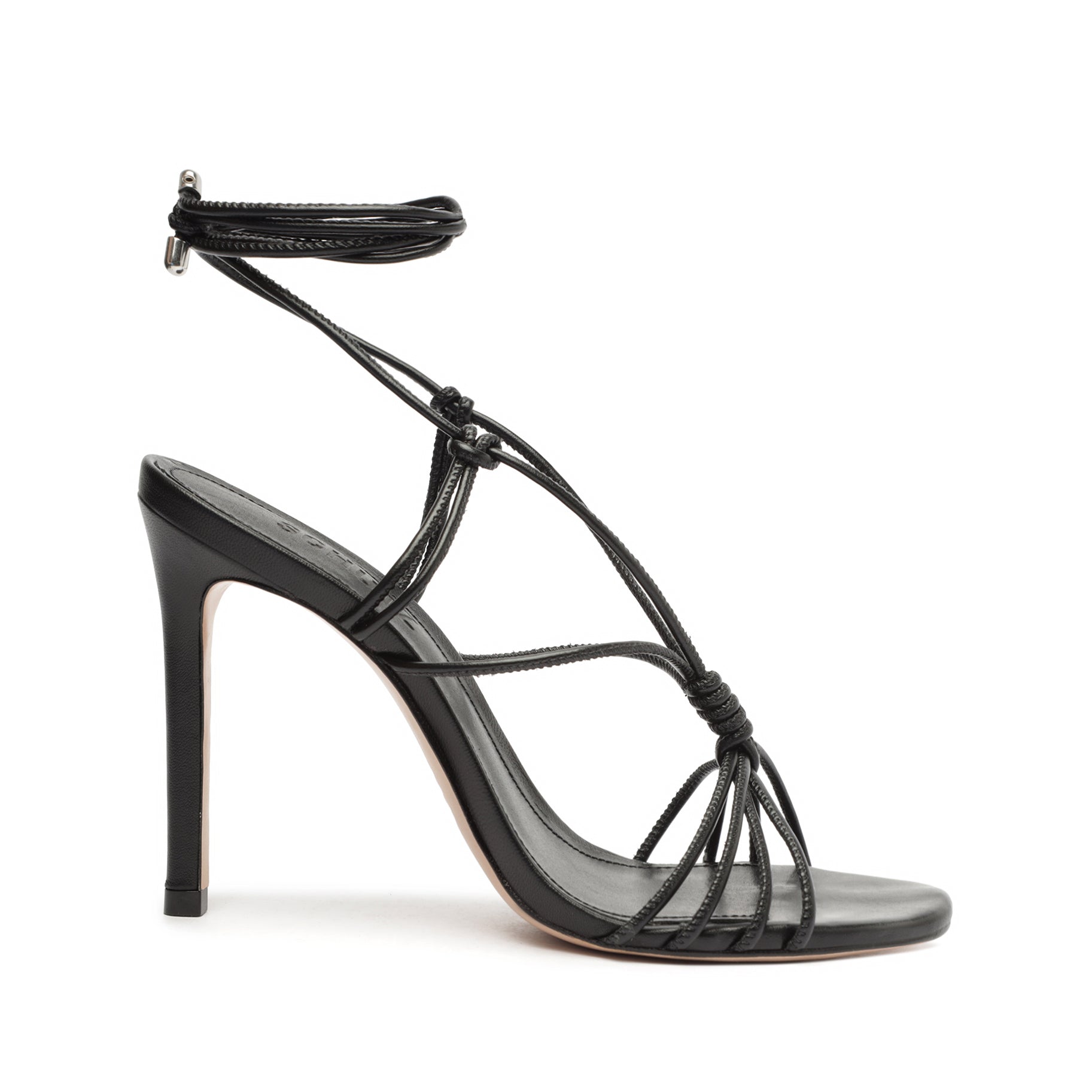 Azealia Sandal Sandals Resort 23 5 Black Faux Leather - Schutz Shoes