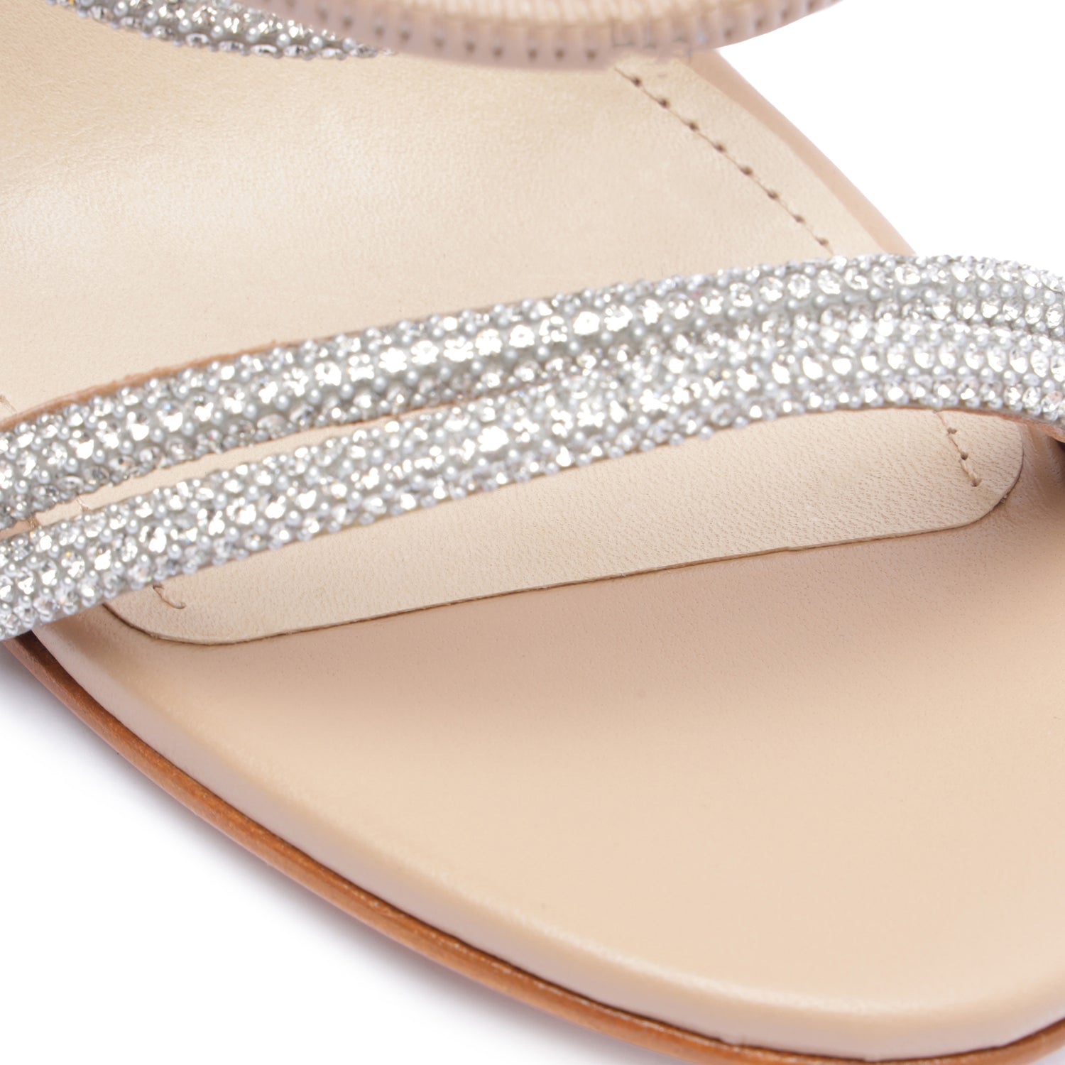 Whiteley Nappa Leather Sandal Neutral Nappa Leather