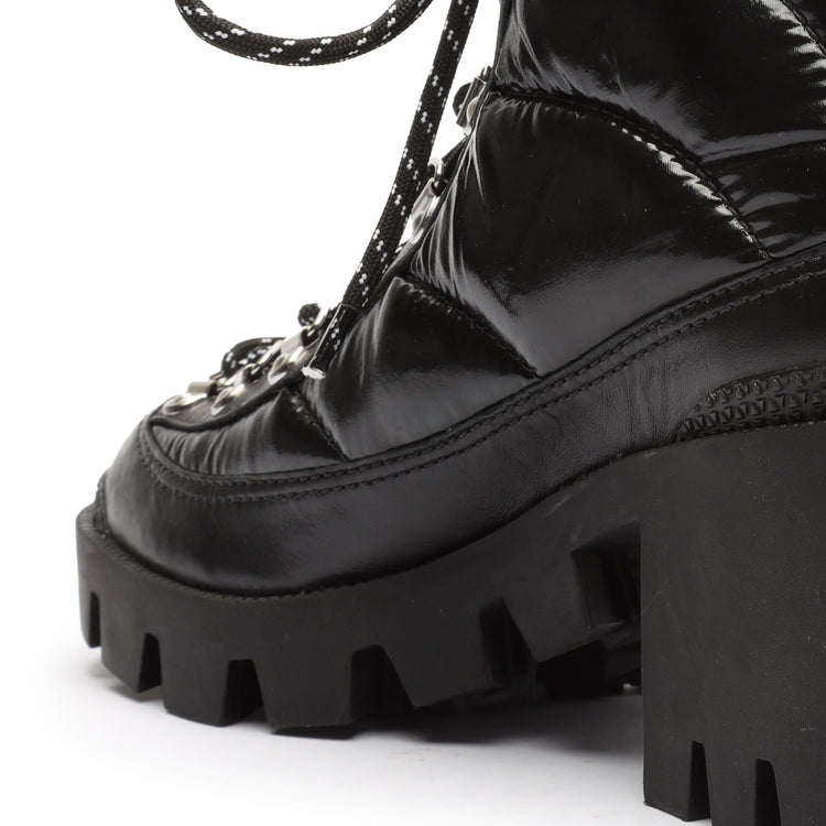 Keilane Nylon & Nappa Leather Bootie Booties Sale    - Schutz Shoes