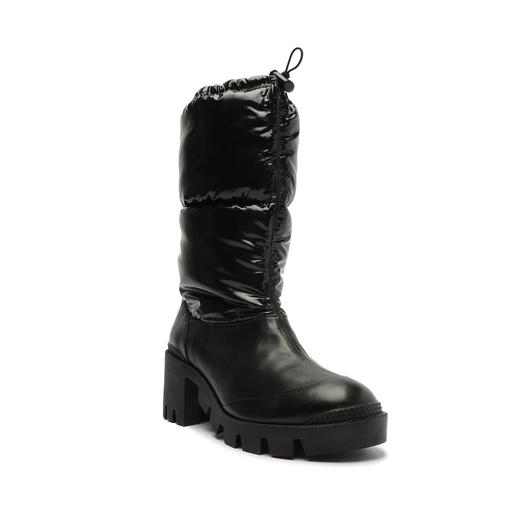 Joseane Up Nylon & Nappa Leather Bootie Booties OLD    - Schutz Shoes