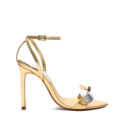 Elora Metallic Leather Sandal Sandals Sale 5 Gold Metallic Leather - Schutz Shoes