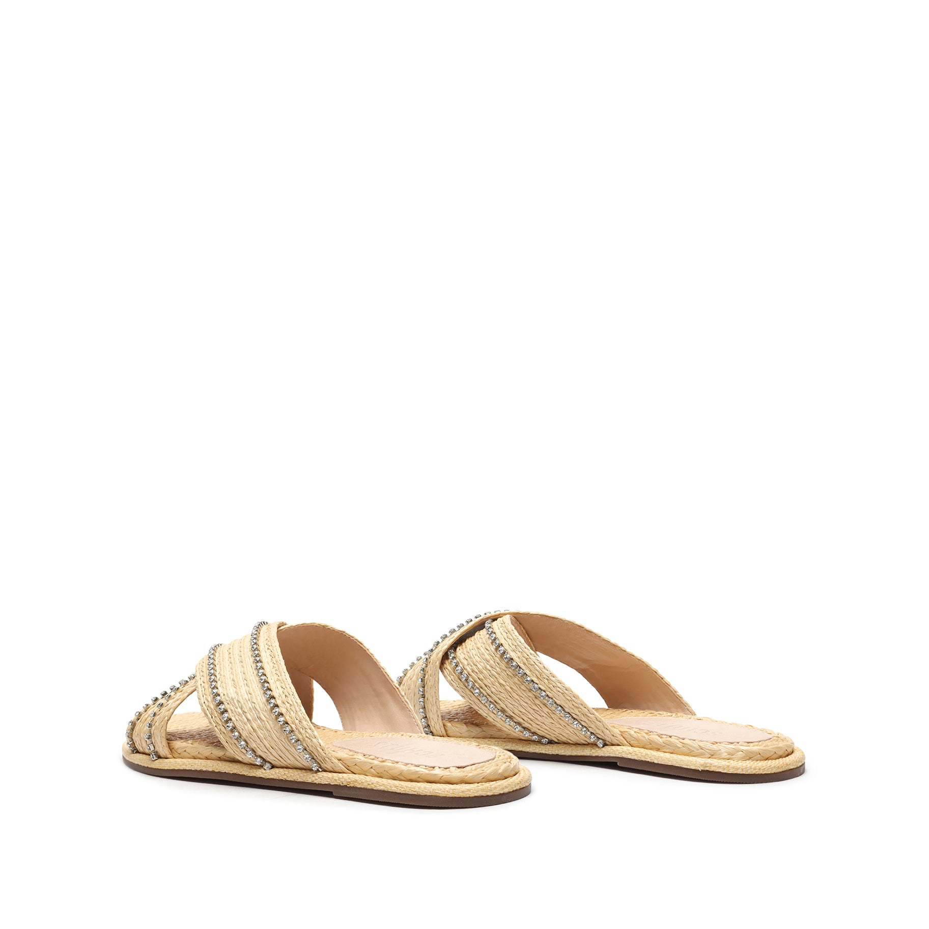 Carlotta Embroidered Sandal Flats Sale    - Schutz Shoes