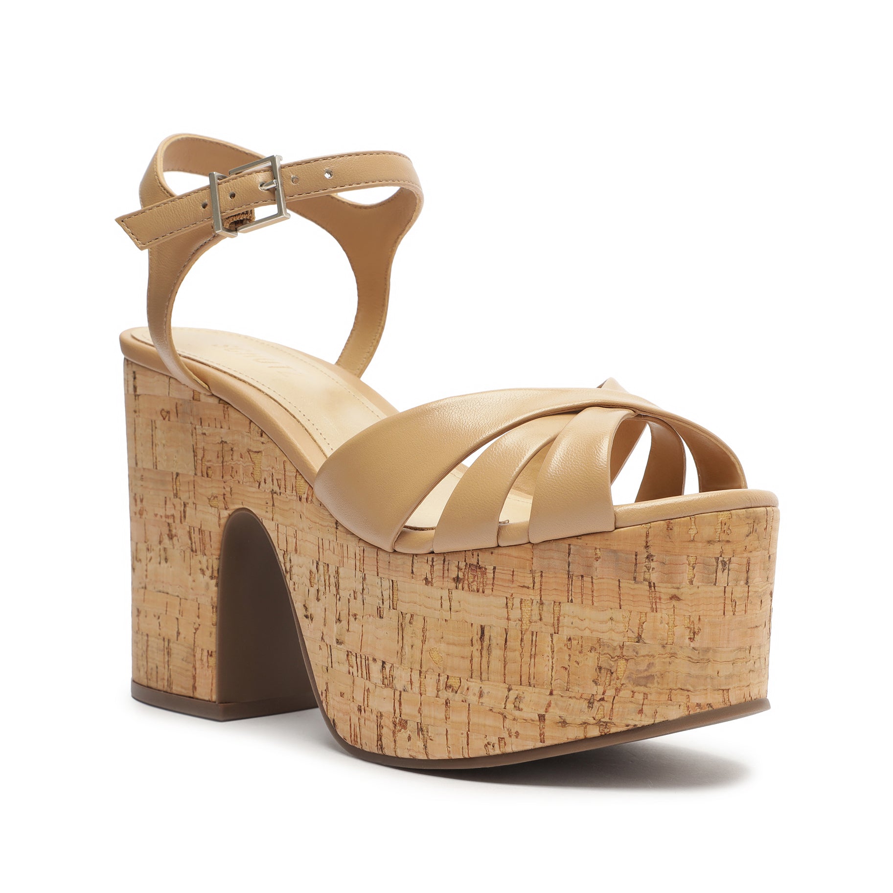 Keefa Cutout Nappa Leather Sandal Sandals OLD    - Schutz Shoes