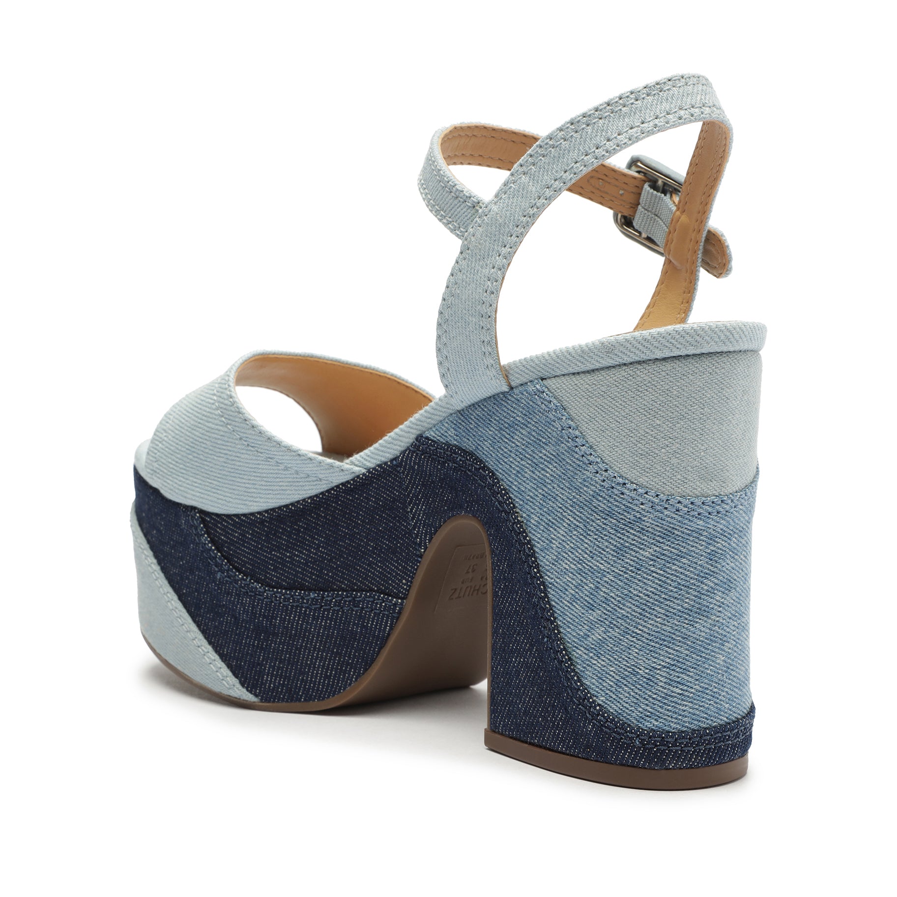 Isabelle Platform Denim Sandal Sandals Spring 23    - Schutz Shoes