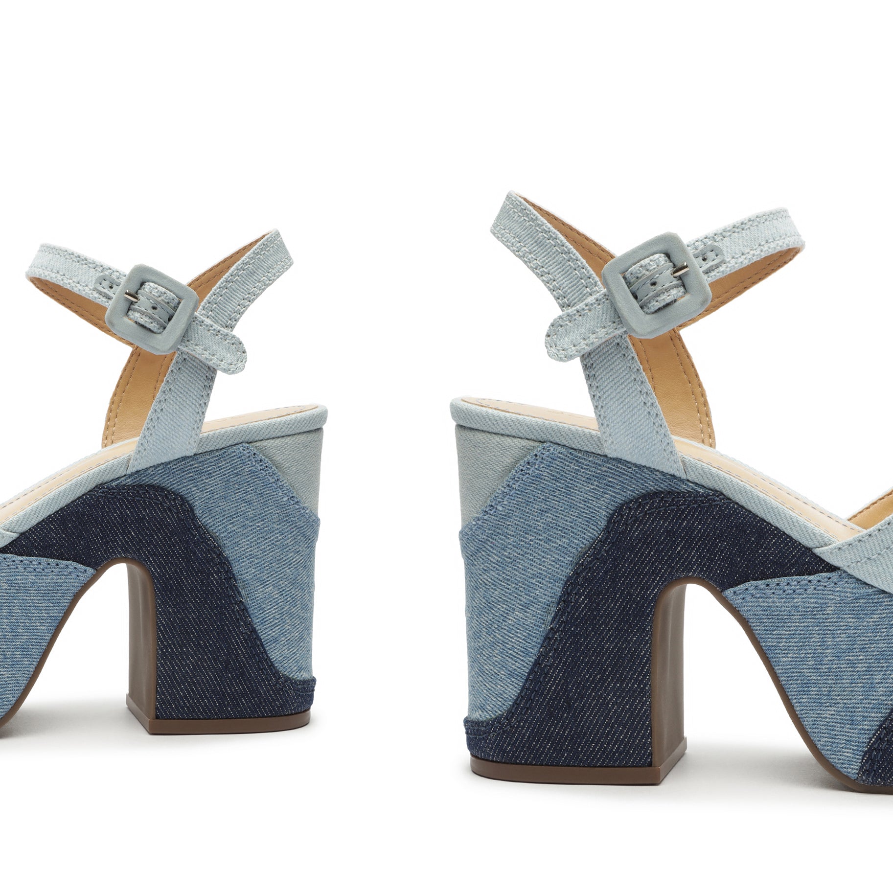 Isabelle Platform Denim Sandal Sandals Spring 23    - Schutz Shoes