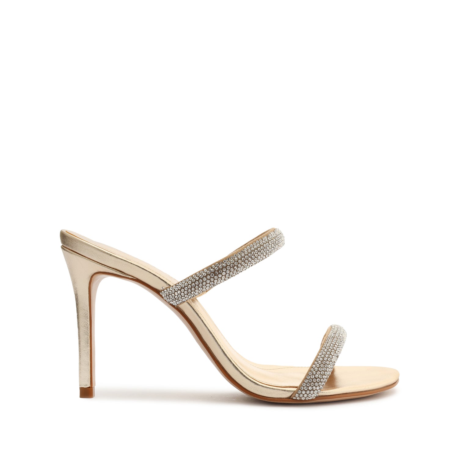 Taliah Crystal Rhinestones Sandal 5 Platina Rhinestones - Schutz Shoes