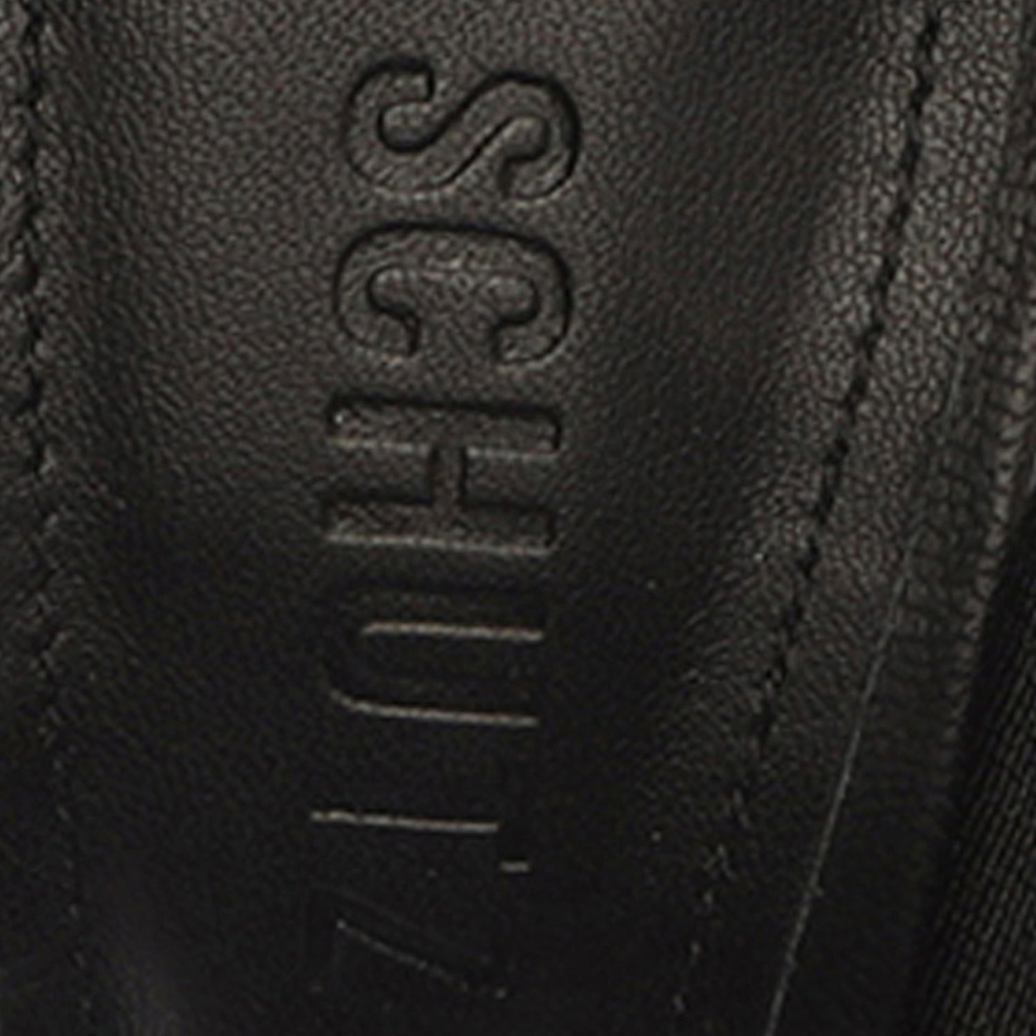 Victorie High Block Sandal Black Vinyl & Nappa Leather