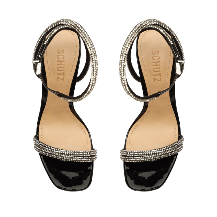 Altina Glam Patent Sandal Sandals Fall 22    - Schutz Shoes