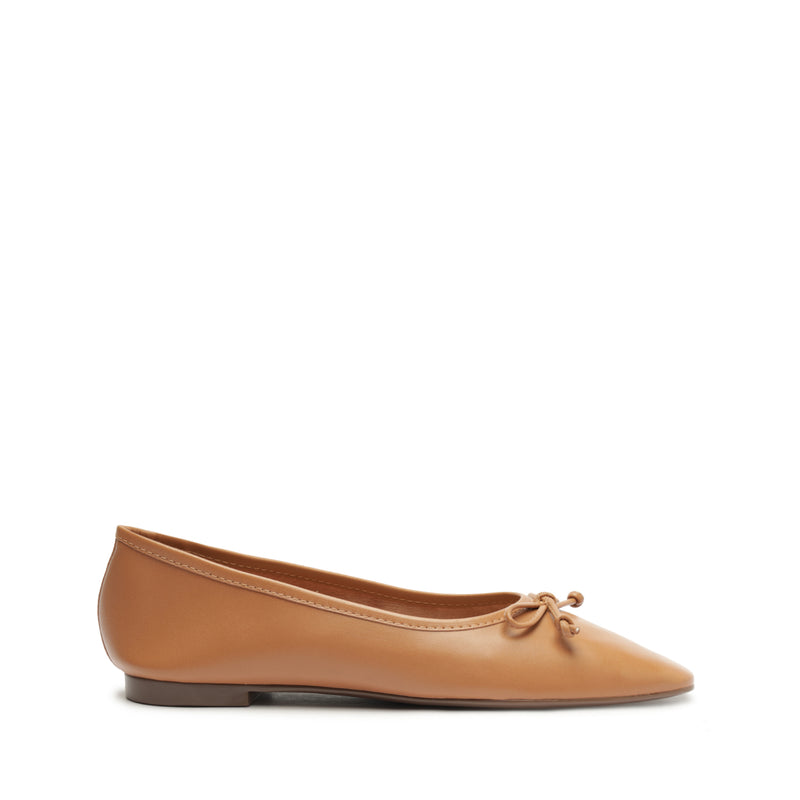 Arissa Rebecca Allen Leather Flat Flats OLD 5 Nude III Leather - Schutz Shoes