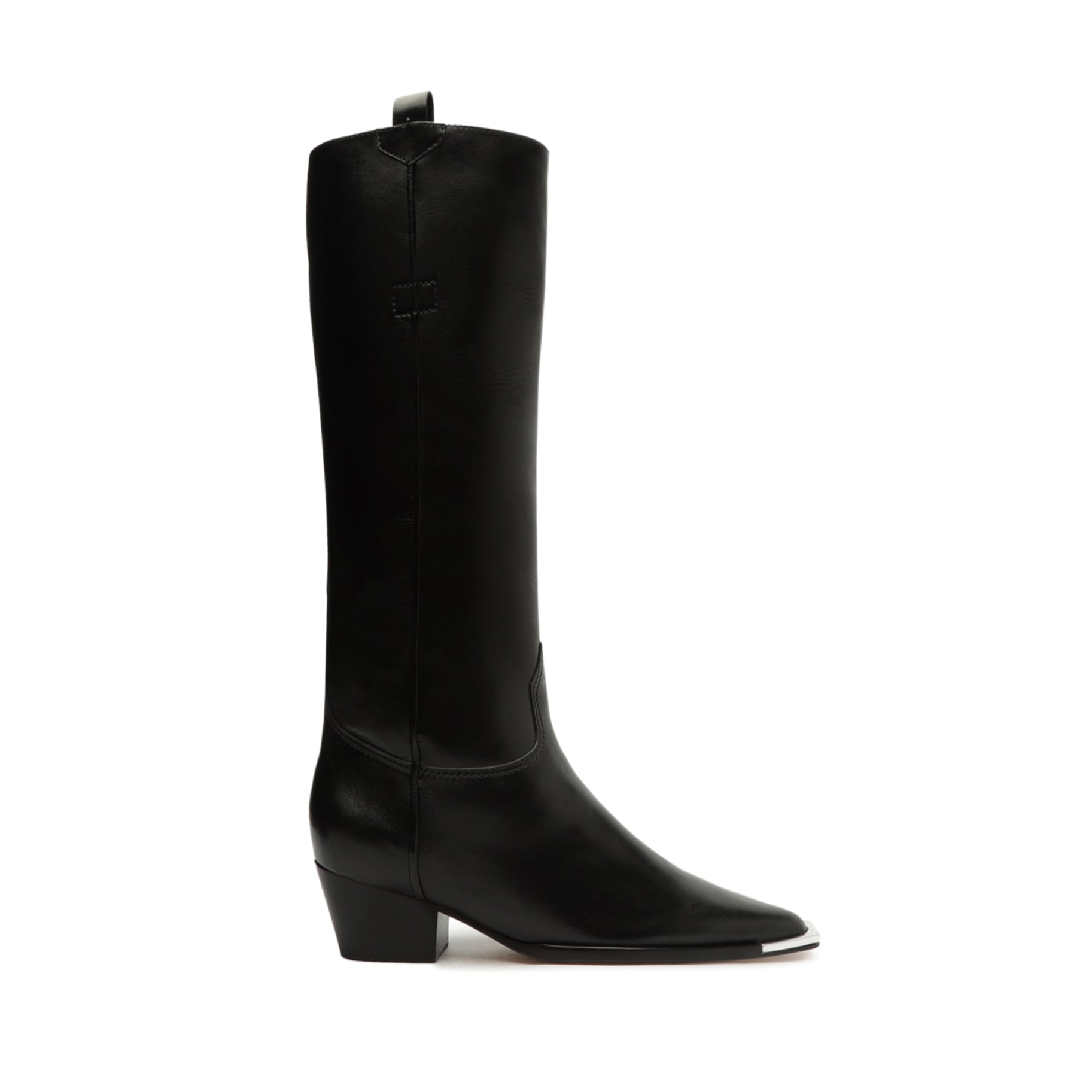 Tessie Up Calf Leather Boot Boots OLD 5 Black Calf Leather - Schutz Shoes