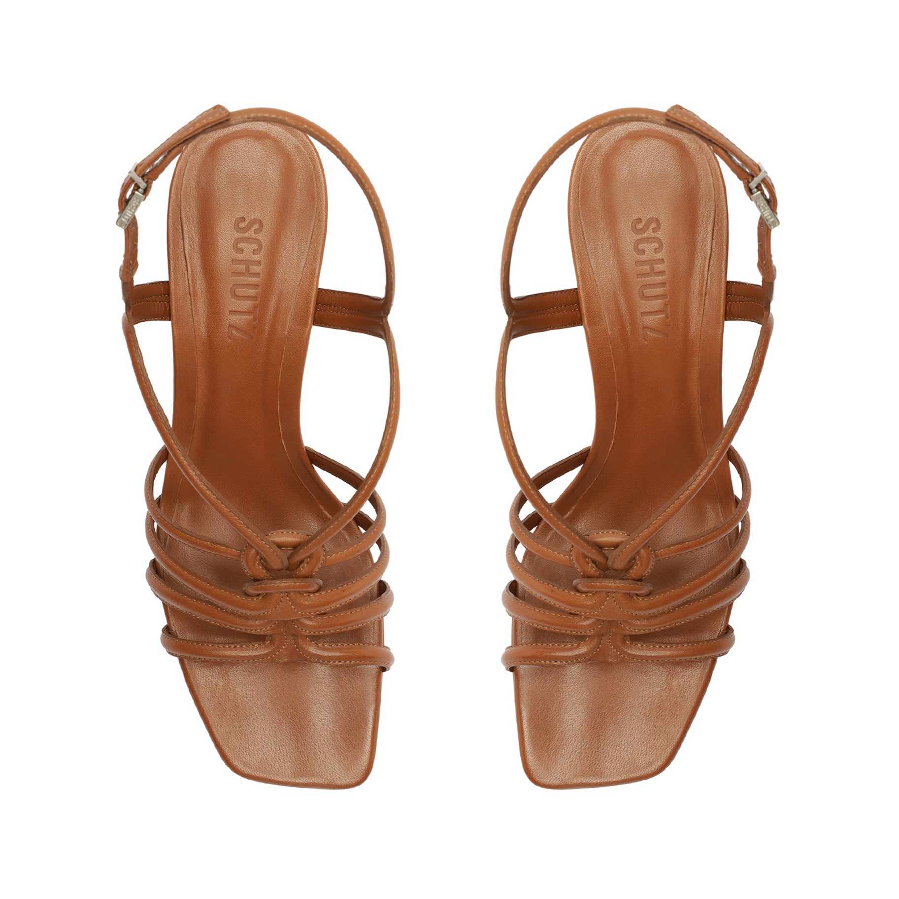 Octavia Mid Calf Leather Sandal Sandals OLD    - Schutz Shoes