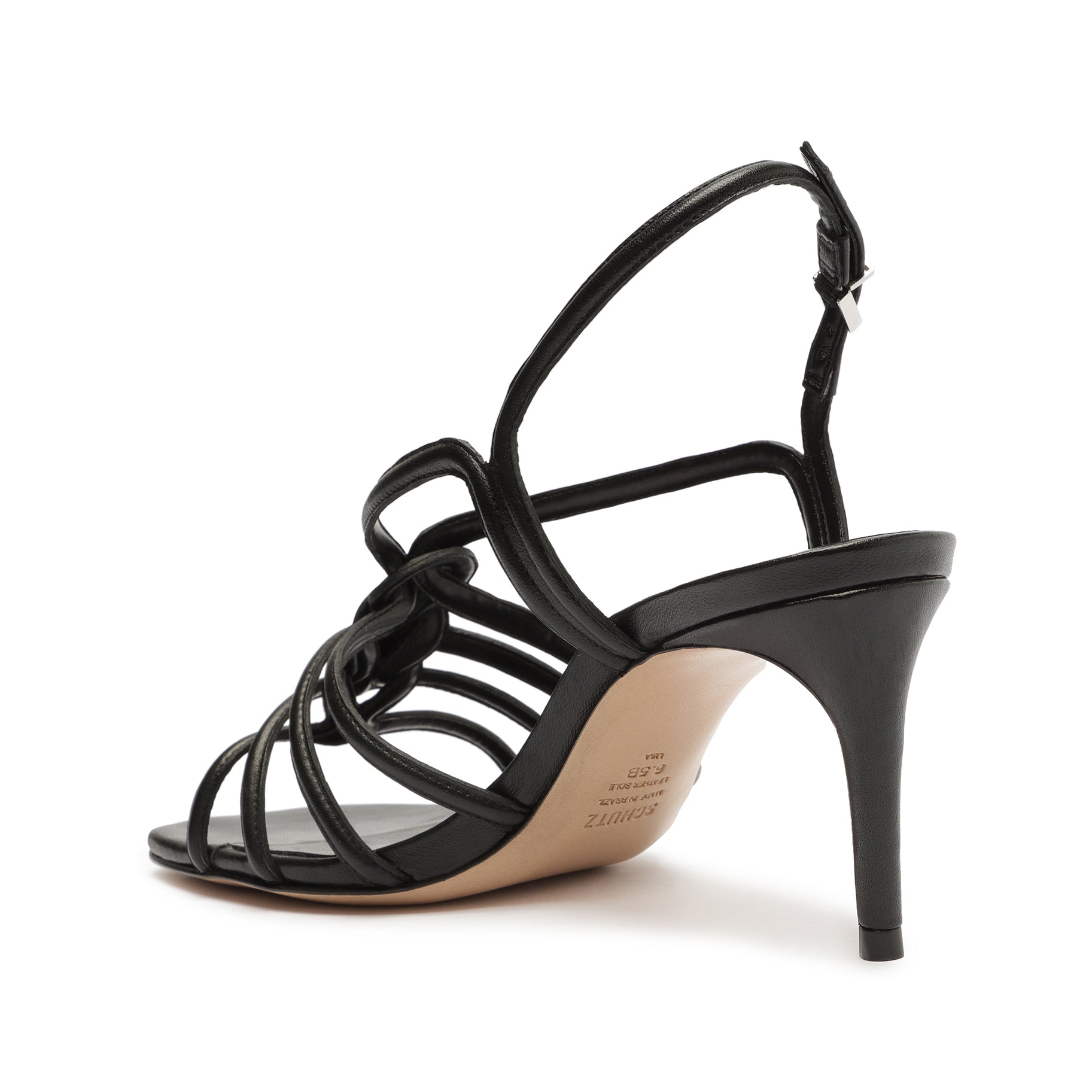 Octavia Mid Calf Leather Sandal Sandals Spring 23    - Schutz Shoes