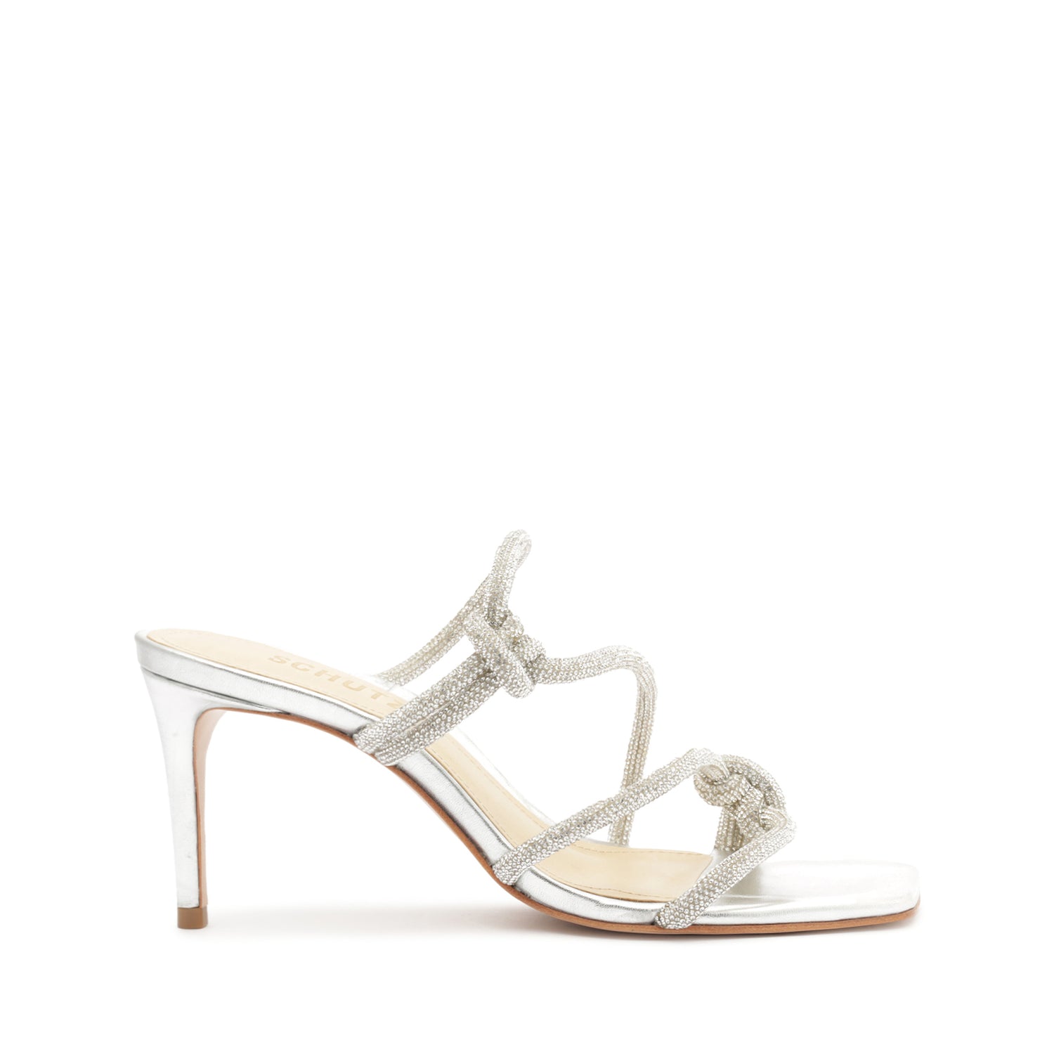 Lauryn Patent Leather Sandal Crystal