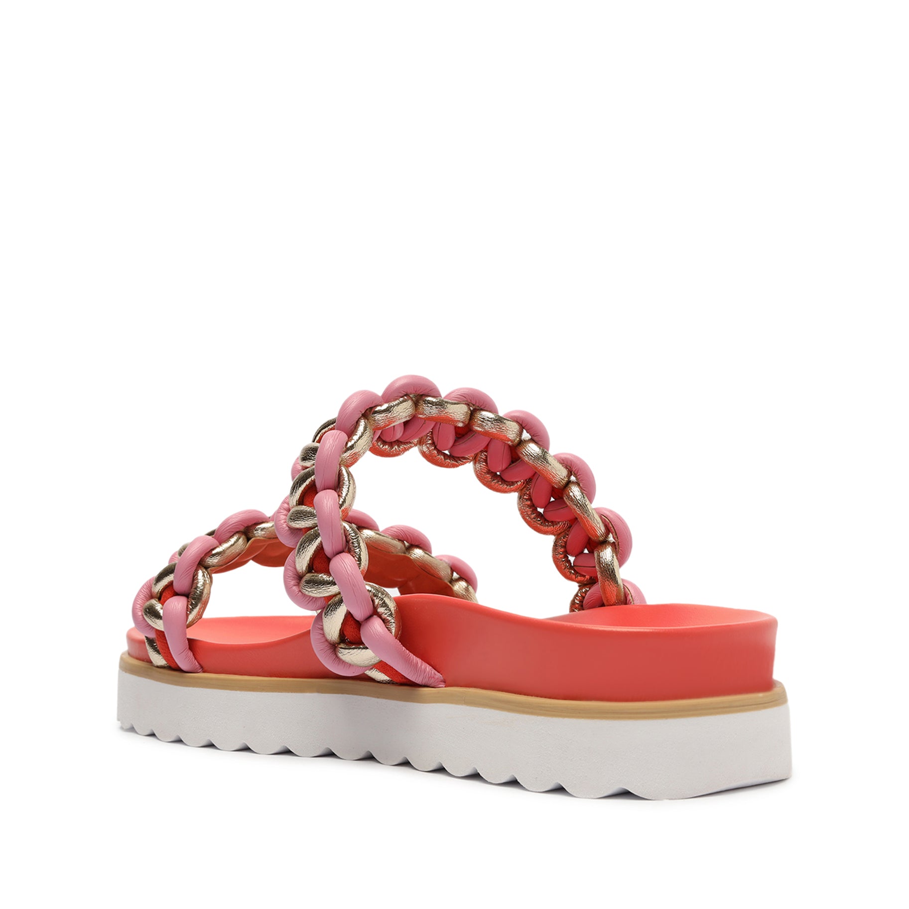 Juliet Sport Suede & Leather Sandal Flats Sale    - Schutz Shoes