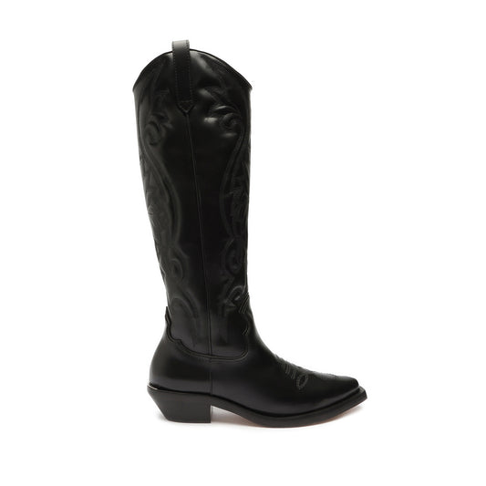 Zachy Up Leather Boot OLD 5 Black Leather - Schutz Shoes