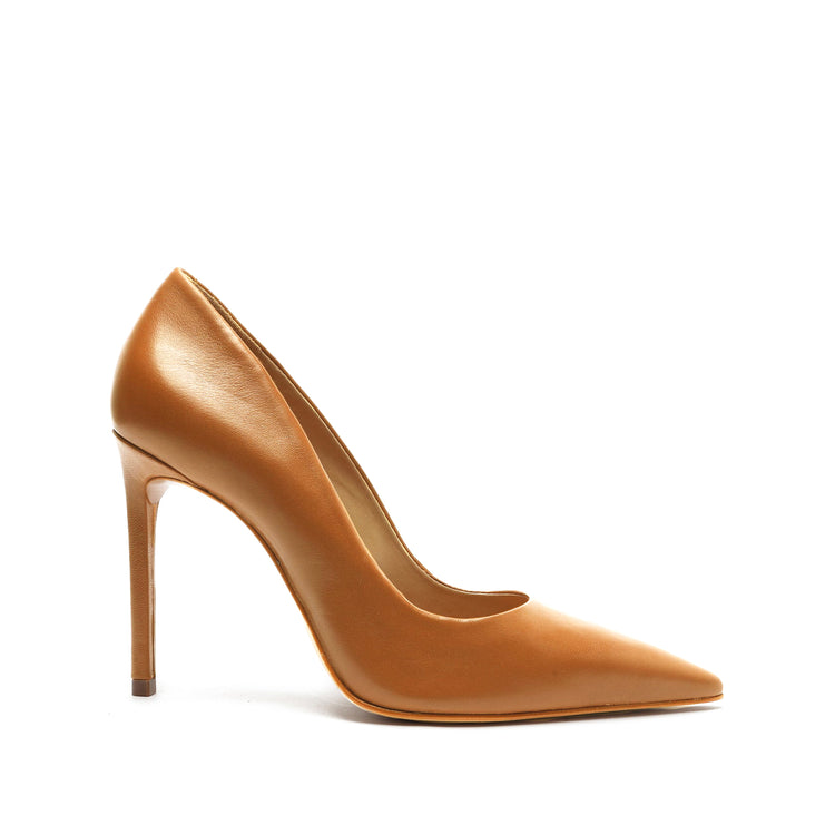 Brown Pointy Low Heel, Brown Court Shoes Heel UK – Modora UK