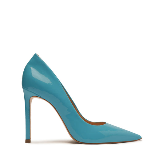 Lou Patent Leather Pump Pumps Open Stock 5 Bright Ocean Patent Leather - Schutz Shoes