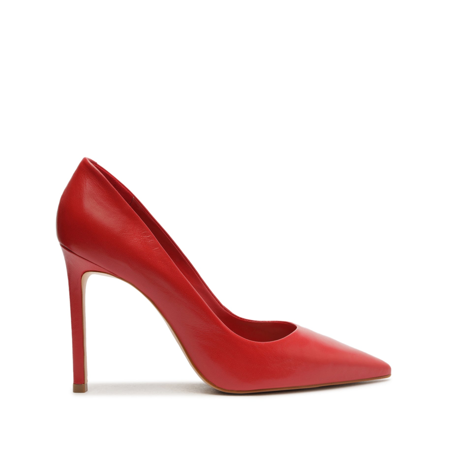 Lou Nappa Leather Pump Pumps Summer 22 5 Club Red Nappa Leather - Schutz Shoes