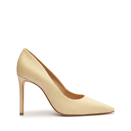 Lou Raffia Pump Pumps OLD 5 Straw Raffia - Schutz Shoes