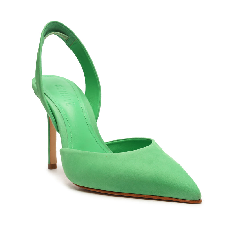 Lou Sling Suede Pump Pumps Pre Fall 22    - Schutz Shoes