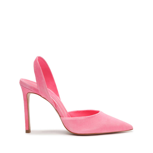 Lou Sling Suede Pump Pumps Pre Fall 22 5 Pink Lemonade Suede - Schutz Shoes